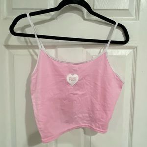 Pink and white crop